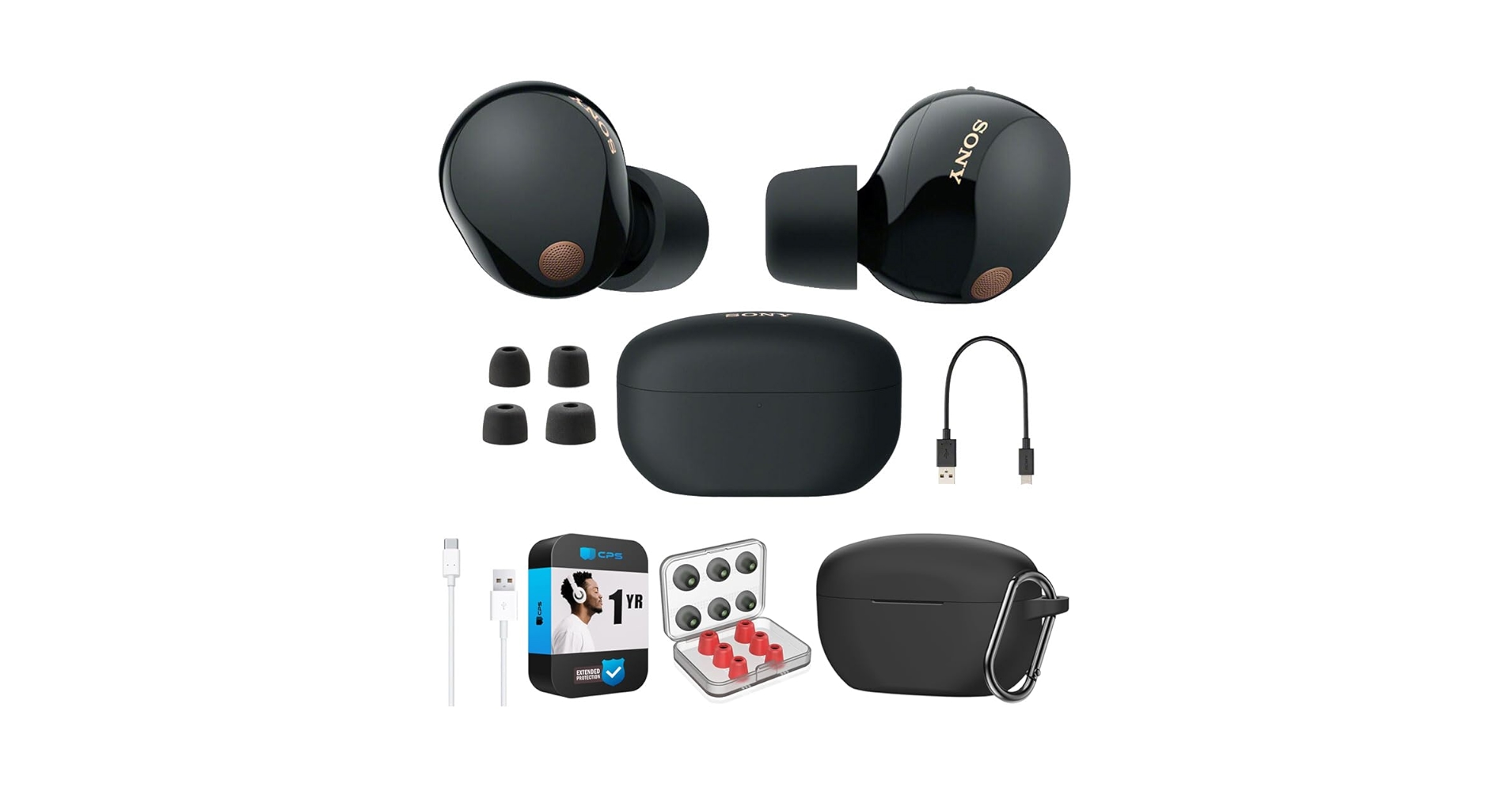 Amazon.com: Sony WF-1000XM5 Industry Leading Noise Canceling Truly